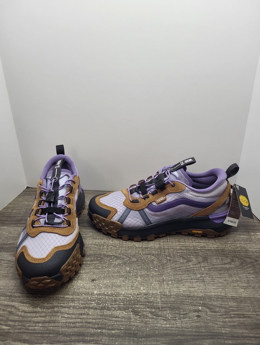 VAN MTE XS TREK EVO PURPLE HIKING SHOES VIBRAM WOMEN'S 9 MEN 7.5 NEW